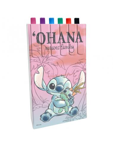 Blister 6 boligrafos Stitch Disney