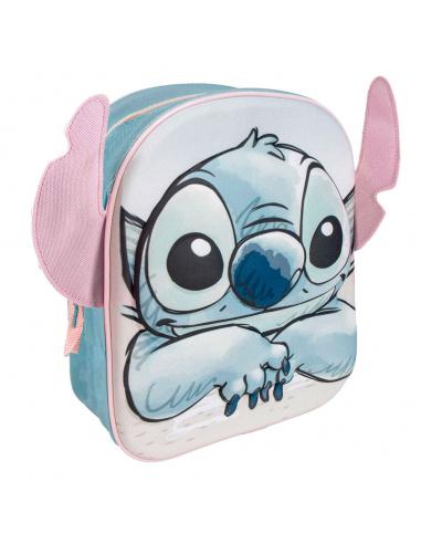 Mochila 3D Stitch Disney 27cm