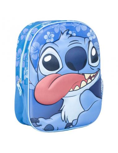 Mochila 3D Stitch Disney 31cm