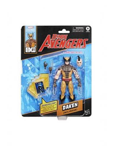 DAKEN (WOLVERINE) FIGURA 15 CM DARK AVENGERS MARVEL LEGENDS SERIES