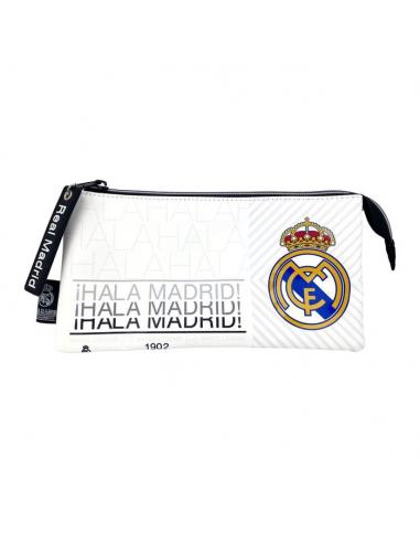 Portatodo Triple Hala Madrid Real Madrid 22x12x3cm