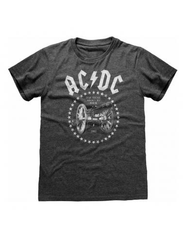 AC/DC Camiseta Cannon talla L