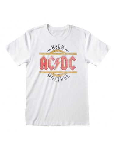 AC/DC Camiseta Vintage High Voltage talla L