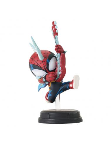 Marvel Animated Estatua Spider-Punk 13 cm