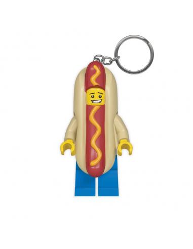 LEGO Classic Llavero con Iluminación Hot Dog 8 cm