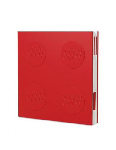 LEGO Cuaderno con bolígrafo Rojo