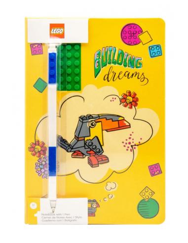LEGO Cuaderno con bolígrafo Building
