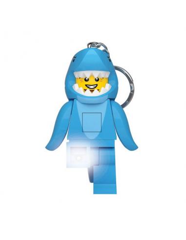 LEGO Classic Llavero con Iluminación Tiburón 8 cm