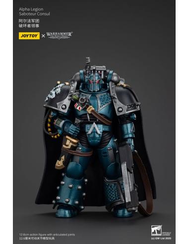 Warhammer The Horus Heresy Figura Alpha Legion Saboteur Consul 20 cm
