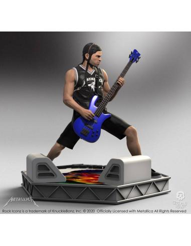 Metallica Estatua Rock Iconz Robert Trujillo Limited Edition 22 cm