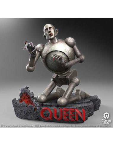Queen Estatua 3D Vinyl Queen Robot (News of the World) 20 x 21 x 24 cm