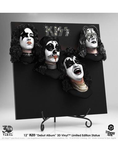 Kiss Estatua 3D Vinyl Debut Album 30 cm