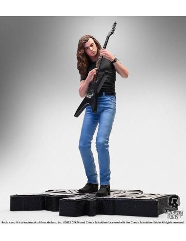 Death Estatua Rock Iconz Chuck Schuldiner 22 cm