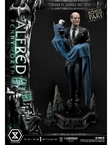DC Comics Estatua Throne Legacy Series Alfred Pennyworth (Batman Comics) Bonus Version 57 cm