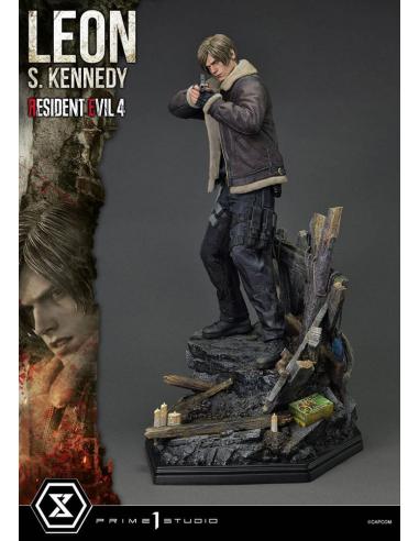 Resident Evil 4 Estatua Ultimate Premium Masterline Series 1/4 Leon S. Kennedy Bonus Ver. 64 cm