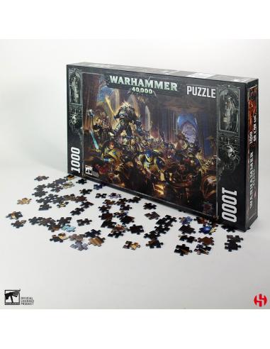 Warhammer 40K Puzzle Gulliman vs Black Legion (1000 piezas)