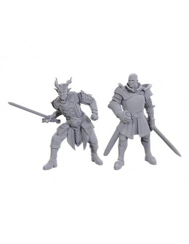 D&D Nolzur's Marvelous Miniatures Miniatura sin pintar Ulder Ravengard & Zevlor