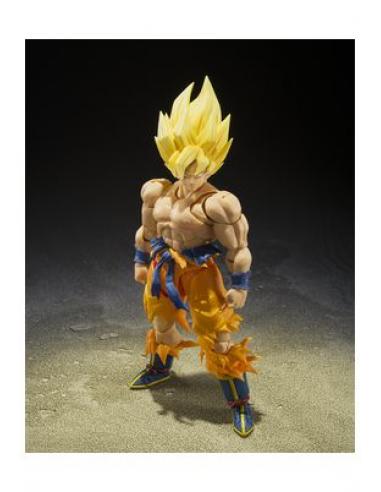 SUPER SAIYAN SON GOKU -LEGENDARY SUPER SAIYAN- FIGURA 15,4 CM DRAGON BALL Z SH FIGUARTS BEST SELECTION