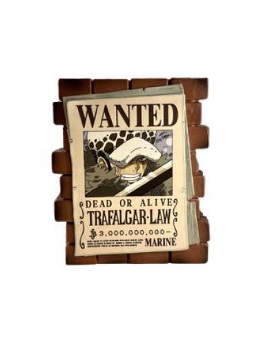 WANTED LAW HUCHA 16 CM ONE PIECE