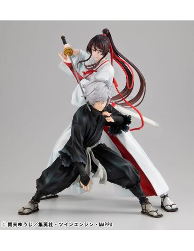 Hell´s Paradise Pack de 2 Estatuas PVC Lucrea Gabimaru & Sagiri Yamada Asaemon 20 cm
