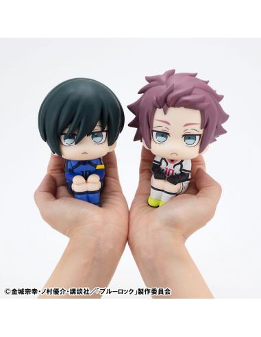 Blue Lock Estatua PVC Look Up Rin Itoshi & Sae Itoshi Japanese National Player Match Ver. 11 cm (with gift)