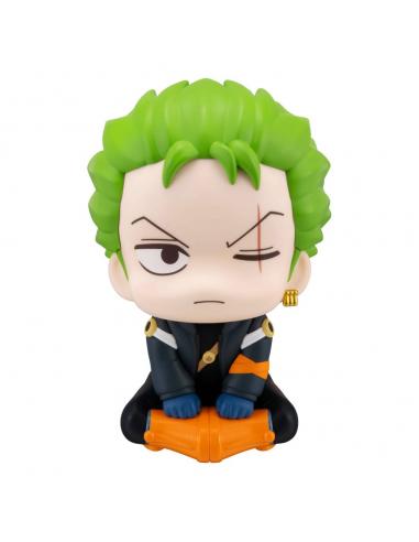 One Piece Estatua PVC Look Up Roronoa Zoro Future Island Egghead Ver. 11 cm