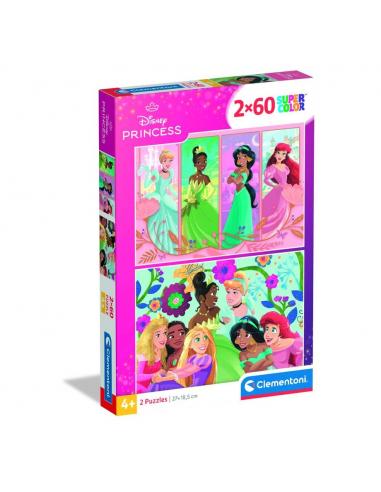 Puzzle Princesas Disney 2x60pzs