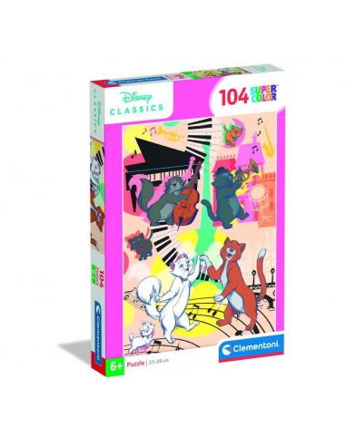 Puzzle Los Aristogatos Disney 104pzs