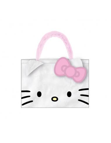 Bolsa shopping peluche Hello Kitty