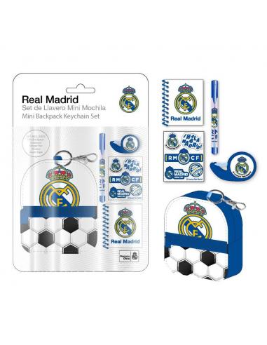 Set papaleria Mini Mochila Real Madrid