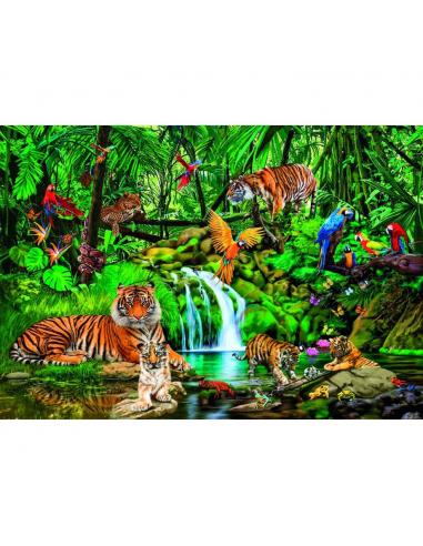 Puzzle super Retiro en la Selva 300pzs