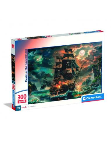 Puzzle super Piratas de los Mares Encantandos 300pzs