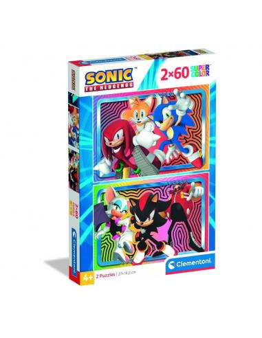 Puzzle Sonic the Hedhehog 2x60pzs