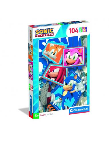 Puzzle Sonic the Hedgehog 104pzs