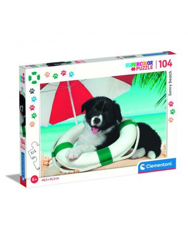 Puzzle super Playa Soleada 104pzs