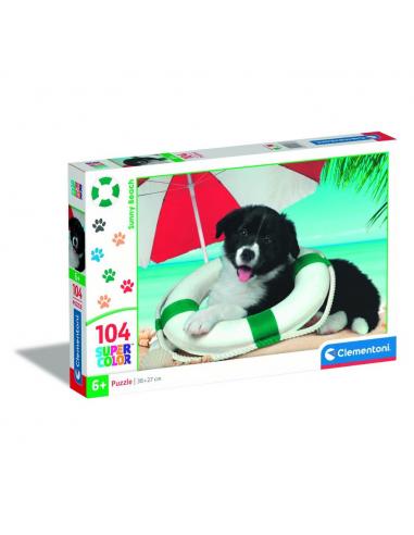 Puzzle Playa Soleada 104pzs