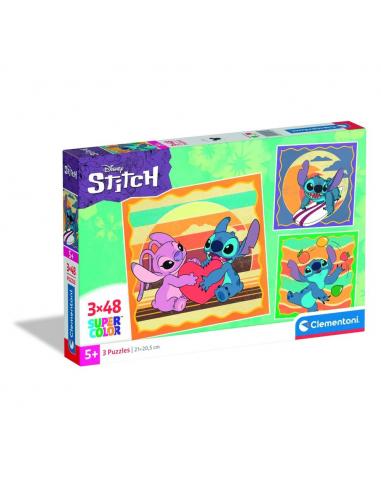 Puzzle Stitch Disney 3x48pzs