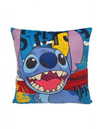 STITCH CHAOS COJIN VELBOA 40X40 CM LILO & STITCH DISNEY