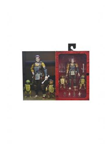 GRAMMY APRIL WITH BABY YI & MOJA SCALE ACTION FIGURA 18 CM TEENAGE MUTANT NINJA TURTLES THE LAST RONIN - THE LOST YEARS