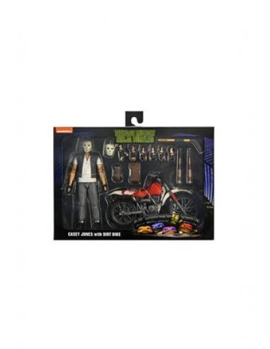 DELUXE MOVIE REALIZATION CASEY JONES SCALE ACTION FIGURA 18 CM TEENAGE MUTANT NINJA TURTLES 1990 MOVIE