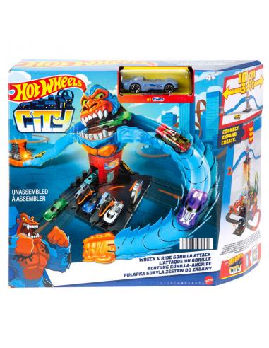 Pista Gorila Gasolinera City Hot Wheels