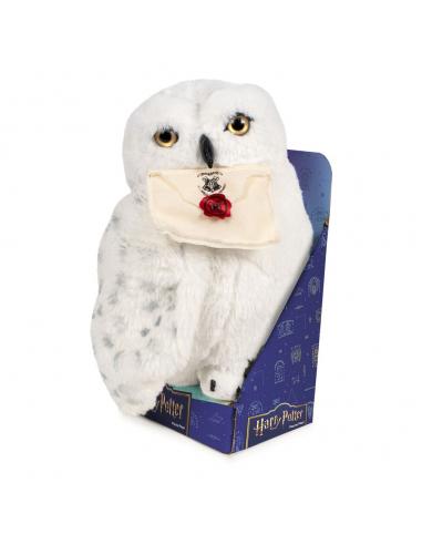 Harry Potter Peluche Realistic Hedwig en una caja de cartón 25 cm