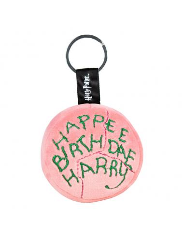 Harry Potter Llavero Peluche con anilla metálica Happee Birthdae Harry Cake 10 cm