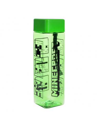 Minecraft Botella de Agua Square Shaped