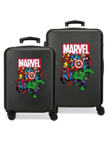 Set 2 Maletas trolley ABS Sky Los Vengadores Avengers Marvel