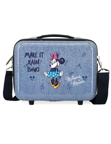 Neceser ABS It Rain Bows Minnie Disney adaptable
