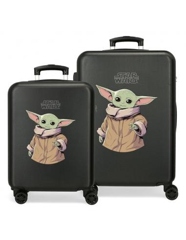 Set 2 Maletas trolley ABS Grogu Star Wars