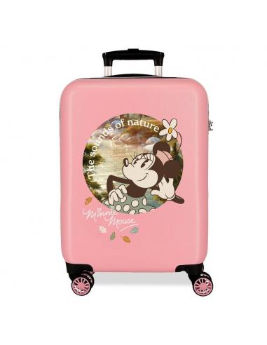 Maleta trolley ABS The Sound of Nature Minnie Disney 55cm