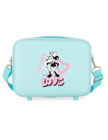 Neceser ABS Heart Minnie Disney adaptable