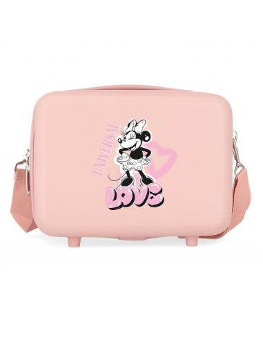 Neceser ABS Heart Minnie Disney adaptable